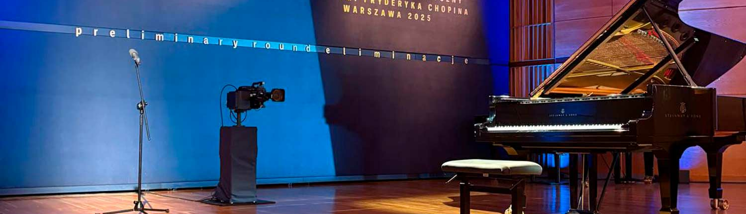 Askaz Cultura. Escenario del concurso de piano para Chopin realizado en Varsovia.